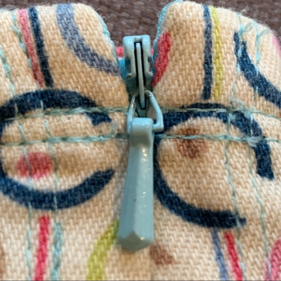 i.e. relaxed 100% Cotton Skirt in Retro Pattern; Nice, Heavy Material sz 12 P - Picture 7 of 14